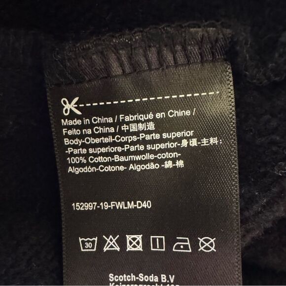 Scotch & Soda Stargazer Shooting Star Sweatshirt – Extra Small - Picture 3 of 9